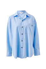 Load image into Gallery viewer, Peta Oversized Shirt - Sky Blue