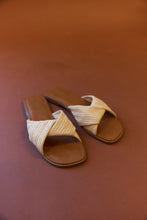 Load image into Gallery viewer, Sage Casual Slide - Raffia