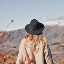Load image into Gallery viewer, Anderson Navy | Soft Felt Fedora