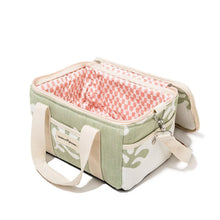 Load image into Gallery viewer, The Premium Cooler Bag - benoit jade green jacquard