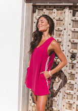 Load image into Gallery viewer, Azure Mini Dress - Sangria