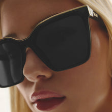 Load image into Gallery viewer, Level Up -Black Gold Frame / Smoke Polarized Lens