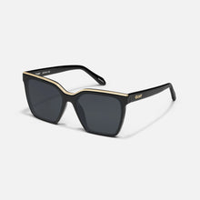 Load image into Gallery viewer, Level Up -Black Gold Frame / Smoke Polarized Lens