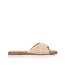 Load image into Gallery viewer, Sage Casual Slide - Raffia