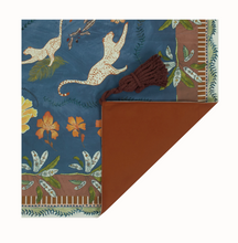Load image into Gallery viewer, Eye of the Jungle Picnic Rug - Lagoon