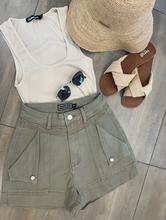 Load image into Gallery viewer, Aimee Shorts - Khaki