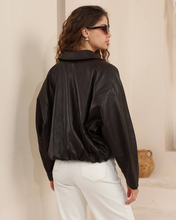 Load image into Gallery viewer, Becky PU Jacket - Brown