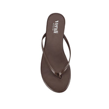 Load image into Gallery viewer, Tori Thongs - Chocolate Brown