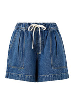 Load image into Gallery viewer, Darcy Relaxed Everyday Short - Fresh Indigo
