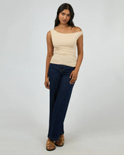 Load image into Gallery viewer, Kylie Off Shoulder Top - Oat
