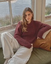 Load image into Gallery viewer, Ivy Knit Jumper - Wine
