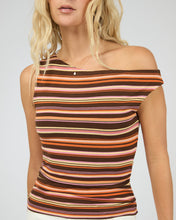 Load image into Gallery viewer, Soleil Off The Shoulder Top - Stripe
