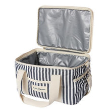 Load image into Gallery viewer, The Premium Cooler Bag - Navy Stripe - Bohemian Sundays, Business and Pleasure Co., Buy Boho Bohemian Clothing Online Australia, Kivari, Arnhem, Rowie, Will and Bear, Wandering Folk, Skinned,
